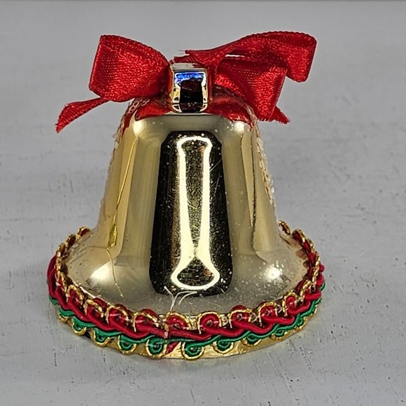 Vintage Handmade Boxer Dog Christmas Ornament Bell Shaped Kitsch - Picture 8 of 8